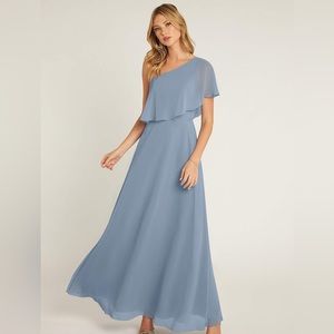 Azazie bridesmaid dress - STEEL BLUE
